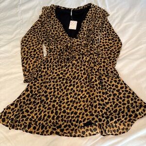 Free People wrap dress